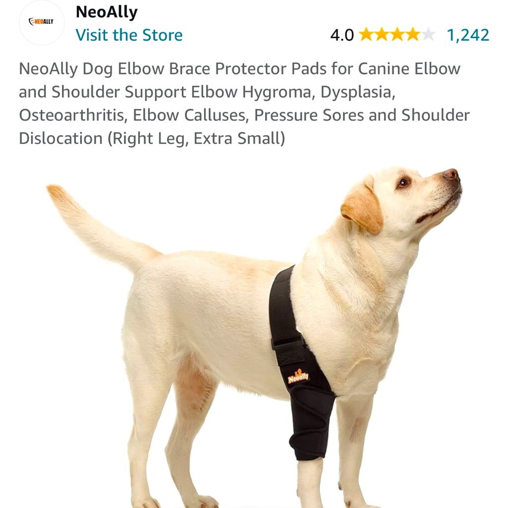 NeoAlly Xs Dog Right Brace
